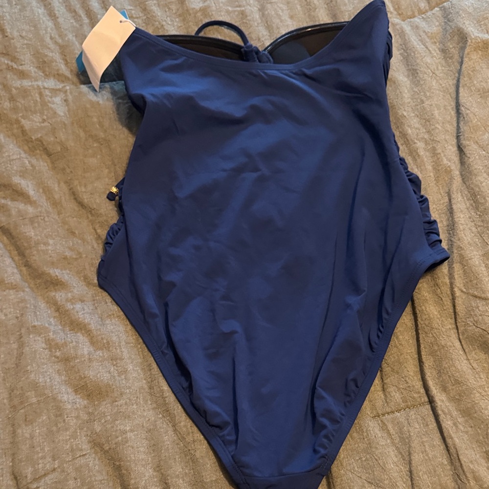 Bleu Rod Beattie All Tied Up Bandeau NWT size 10 - Picture 6 of 7